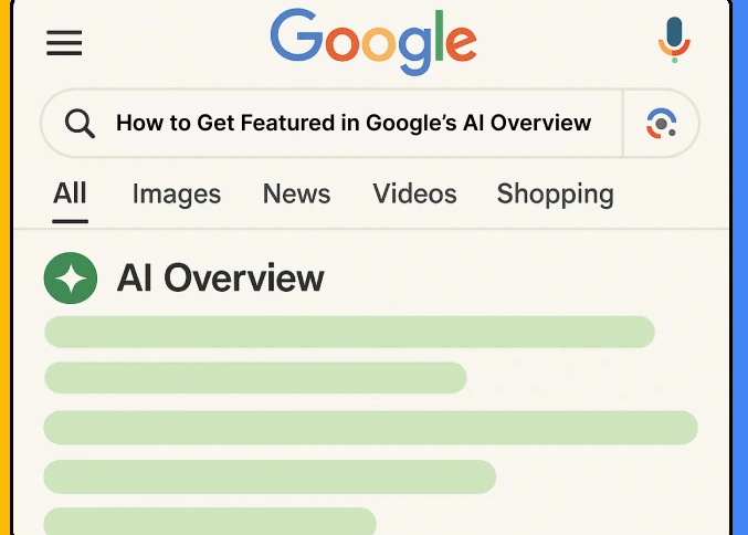 ¿Le gustaria que su empresa aparezca en Google Overviews y motores de IA como ChatGPT y Gemini?